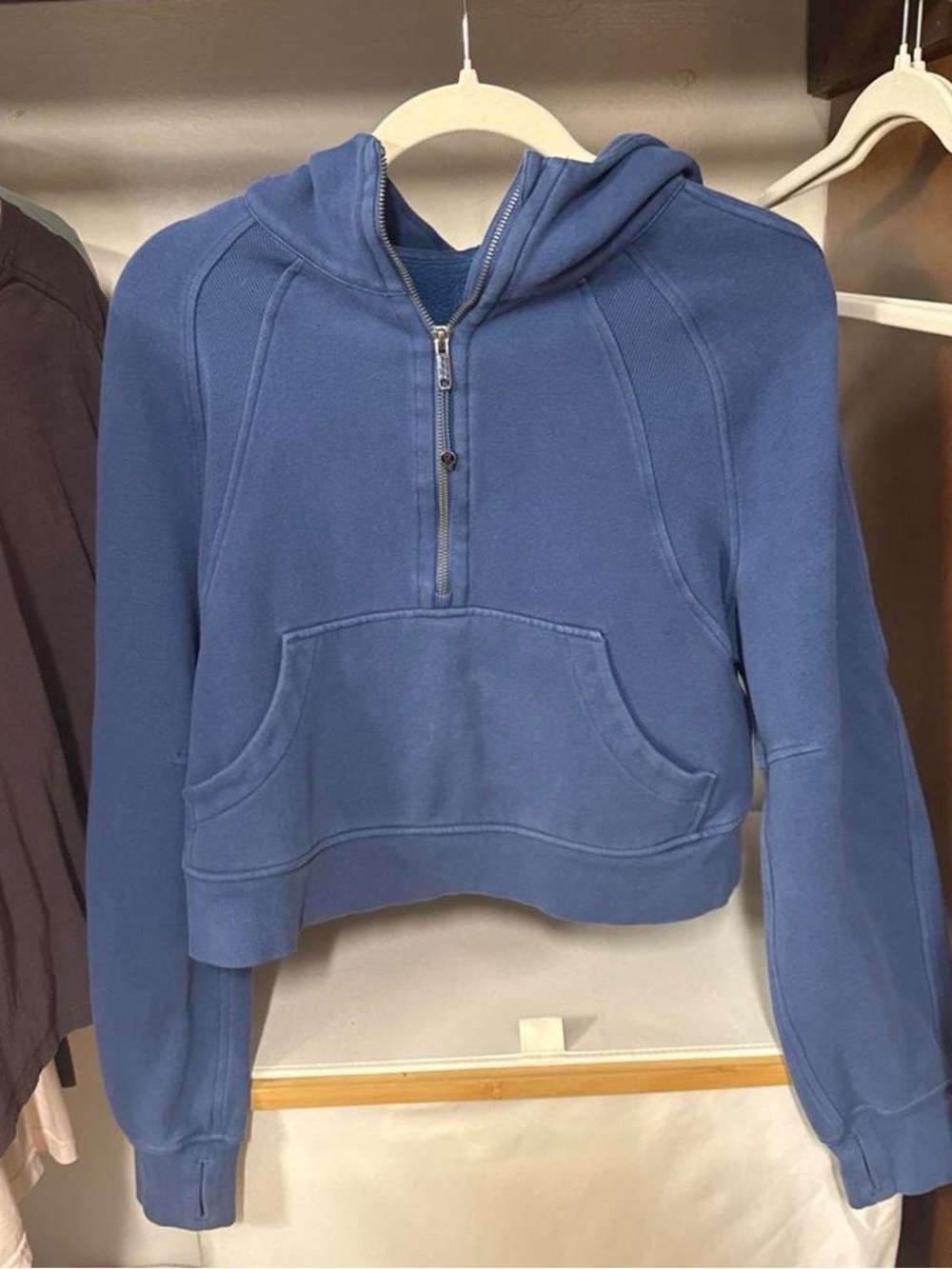Lululemon Half-zip Scuba - Blue
